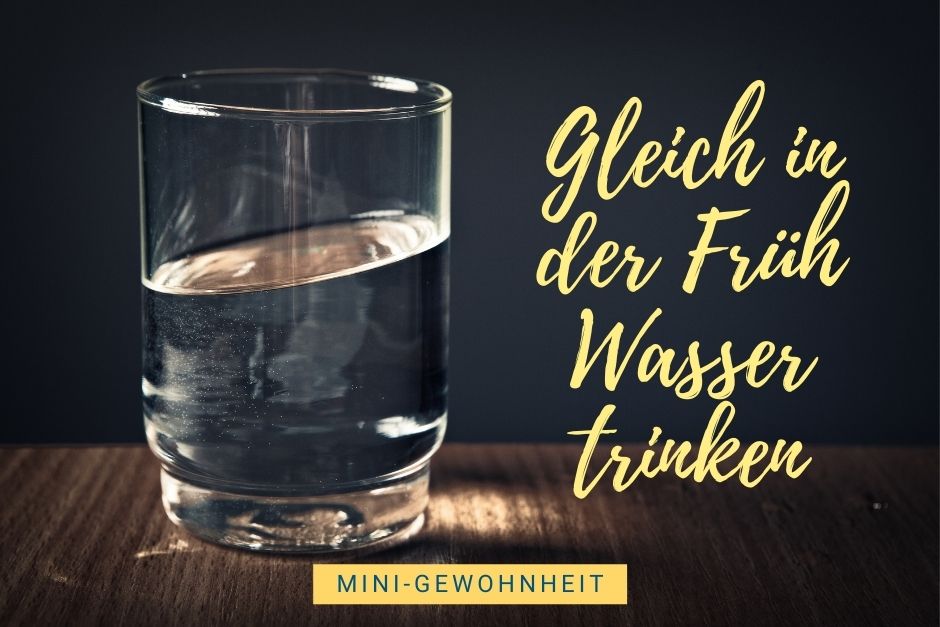 Glas Wasser